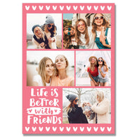 Life Is Better With Friends Photo Card
